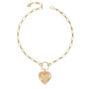 Brinker + Eliza Heart "The Best Is Yet To Come "Necklace - 17 inches